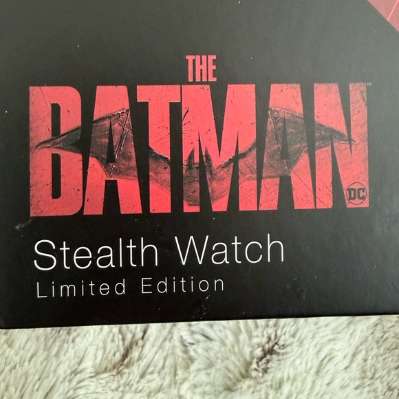 DC Batman Stealth Watch in Red and Black - Picture 2 of 15